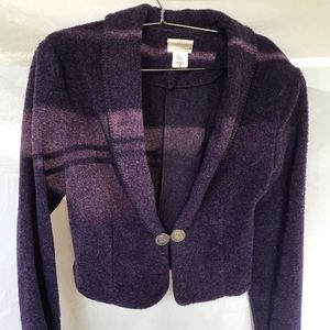 Vintage Coldwater creek blazer with shoulder pads